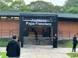 Unisinos inaugura Auditório Papa Francisco