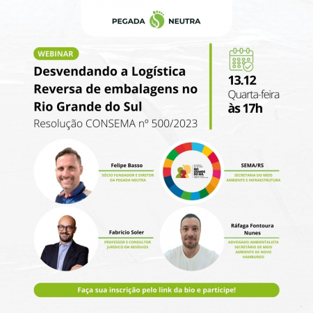 Webinar desvenda logística reversa de embalagens no RS