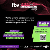Associados da ACI têm ingresso gratuito para a FBV 2025