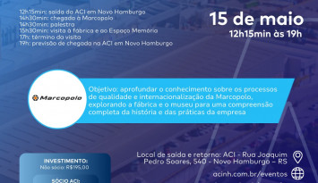 Visita técnica à Marcopolo tem inscrições esgotadas