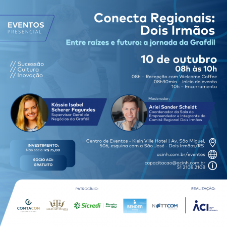 Conecta Regionais destaca jornada da Grafdil