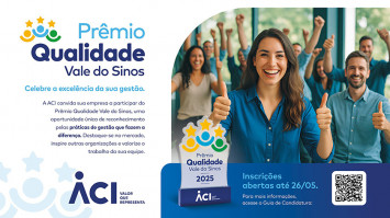 Empresas já podem inscrever seus cases no Prêmio Qualidade Vale do Sinos