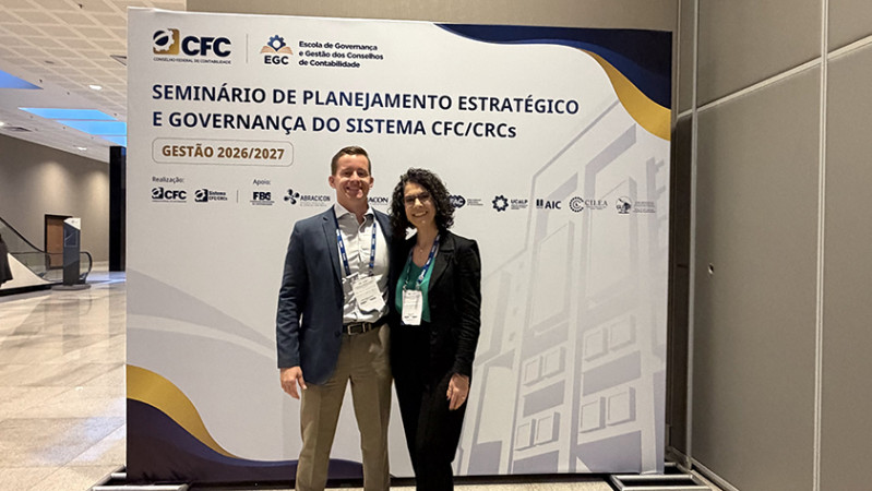 Representantes da região participam, em Brasília, de seminário estratégico do Sistema CFC/CRCs