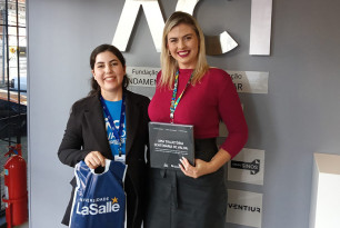 Fortalecendo parceria com a Universidade La Salle