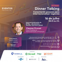 20° Dinner Talking recebe Cleomar Prunzel, vice-presidente da Stihl