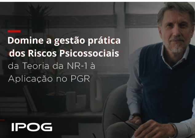 Especialização em NR-1: Riscos Psicossociais e Saúde Mental capacita profissionais para atender nova exigência legal nas empresas