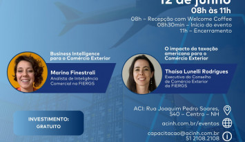 Participe do próximo evento de comércio exterior na ACI