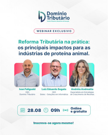 Reforma tributária para indústrias de proteína animal