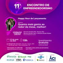 Lançamento do 11° Encontro de Empreendedorismo