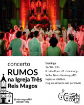 Movimento Coral Feevale faz apresentação especial na Igreja Evangélica Três Reis Magos