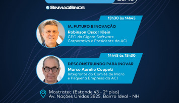 Robinson Klein faz palestra sobre IA na Mostratec