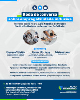 Roda de conversa sobre empregabilidade inclusiva