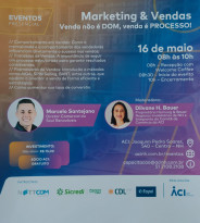 Palestra destaca importância dos processos de vendas