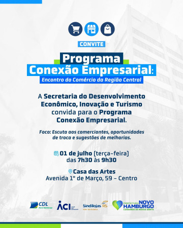 Encontro para debater melhorias no comércio do Centro