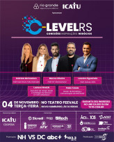 Com desconto para associados da ACI, C-Level 2025 reúne grandes nomes da liderança empresarial gaúcha no Teatro Feevale