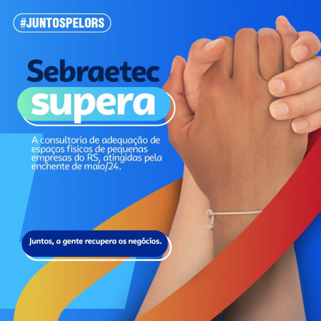 Sebrae lança consultoria de recuperação de espaços físicos de pequenas empresas do RS