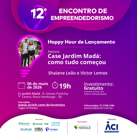 12° Encontro de Empreendedorismo será lançado no dia 06