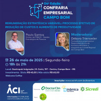 Agende-se: Campo Bom terá nova edição da Confraria Empresarial, no dia 26 de maio