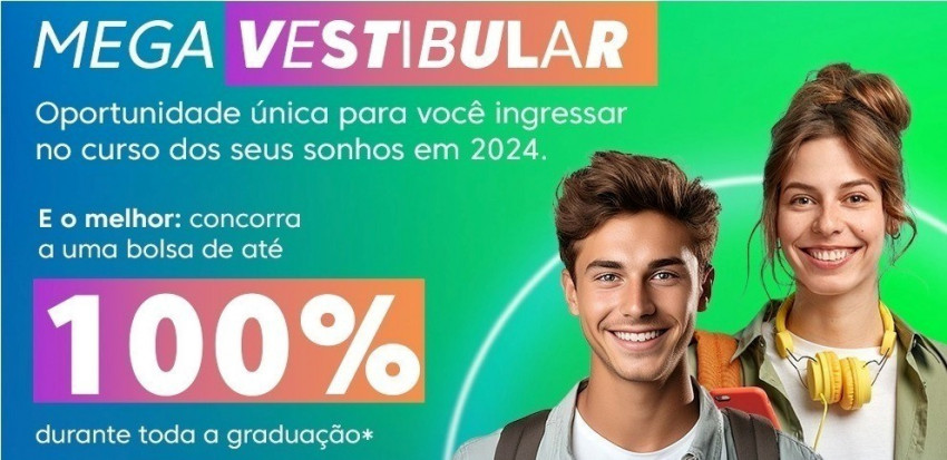 Mega Vestibular 2024/1 da FTEC Novo Hamburgo