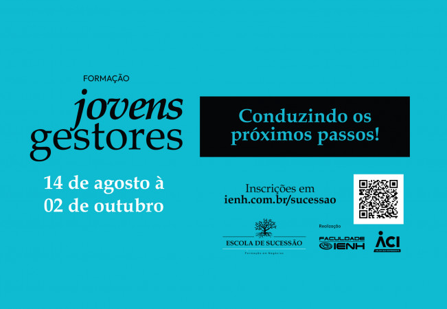 ACI e IENH promovem formações para jovens gestores