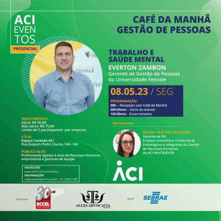 Café da manhã debate trabalho e saúde mental