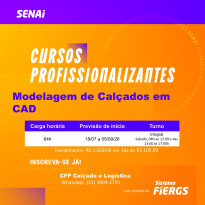 Senai abre inscrições para cursos profissionalizantes