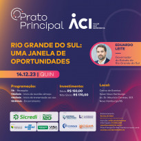 Governador Eduardo Leite apresenta oportunidades de investimentos no Rio Grande do Sul no Prato Principal