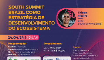 Prato Principal apresenta estratégias e futuro do South Summit Brazil