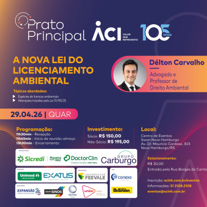 Nova Lei do Licenciamento Ambiental tempera Prato Principal de abril