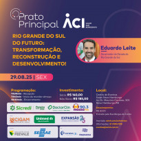 Governador Eduardo Leite projeta futuro do RS no Prato Principal