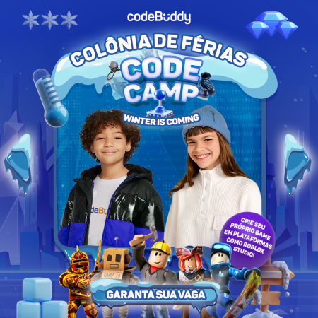 Desperte o gênio da programação no seu filho(a) em nossa Colônia de Férias de Inverno