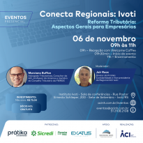 Tributarista apresenta aspectos gerais da reforma tributária para empresários de Ivoti