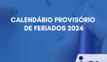 Já está disponível calendário de feriados provisório em 2024