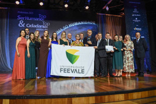 Feevale recebe o prêmio Top Ser Humano 2025