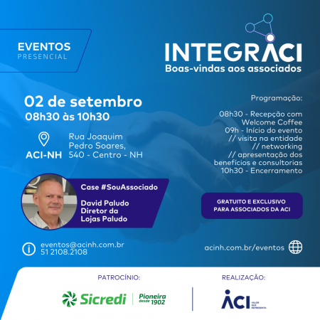 Associados são convidados para evento de integração na ACI