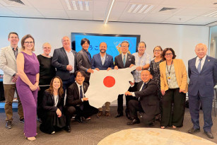 ACI e The South Base são apresentados à comitiva do Japão