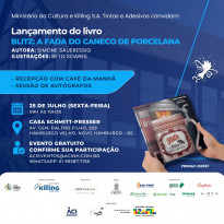 Livro infantil: Blitz, a Fada do Caneco de Porcelana terá lançamento no dia 25 de julho