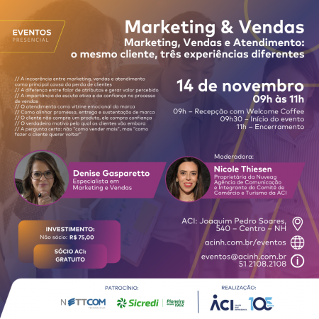 Marketing, vendas e atendimento: mesmo cliente, três experiências diferentes