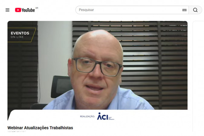 Webinar Atualizações Trabalhistas analisou conjunto de decisões de diversos tribunais