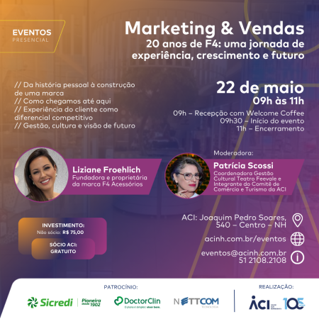 Proprietária apresenta jornada, crescimento e futuro da F4 Acessórios