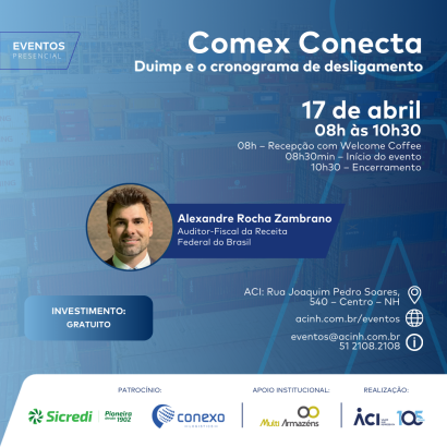 Duimp e cronograma de desligamento é tema de palestra nesta sexta-feira