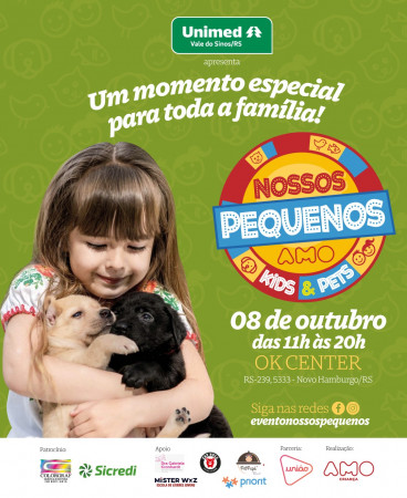 AMO Criança realiza evento Nossos Pequenos: Kids e Pets