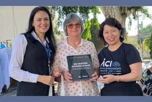Presença no aniversário do Hospital Regina