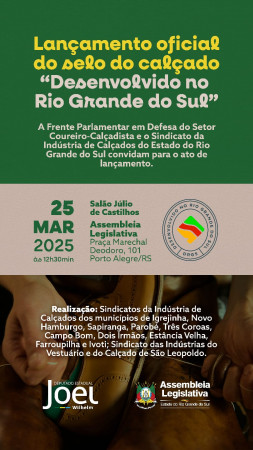 Selo do calçado ‘Desenvolvido no RS’ será lançado no dia 25