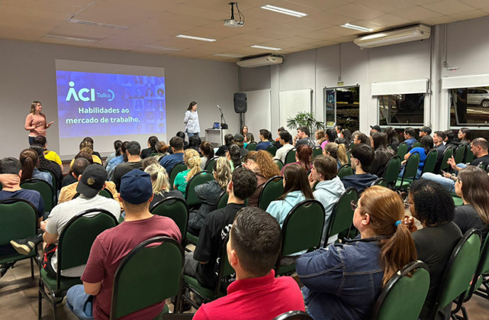 Projeto ACI Talks aproxima empresários de alunos no Vale do Sinos